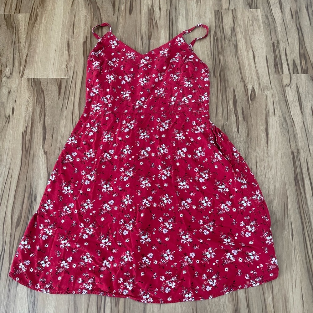 Red dress
